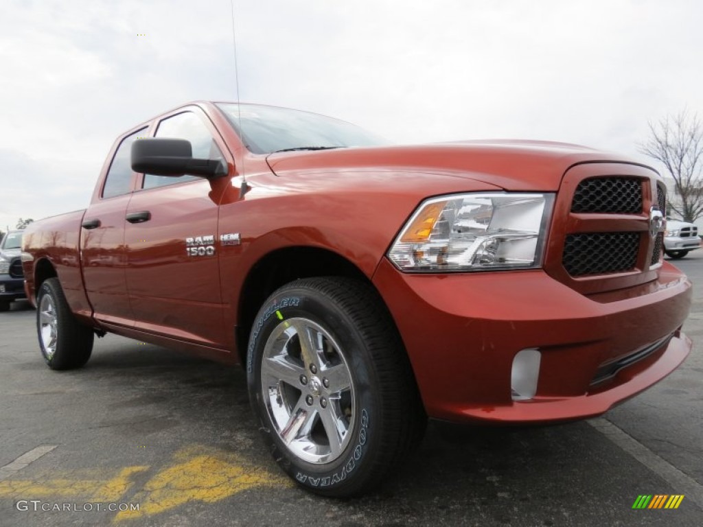 Copperhead Pearl 2013 Ram 1500 Express Quad Cab Exterior Photo #78219112