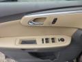 Cashmere/Dark Gray 2009 Chevrolet Traverse LT AWD Door Panel