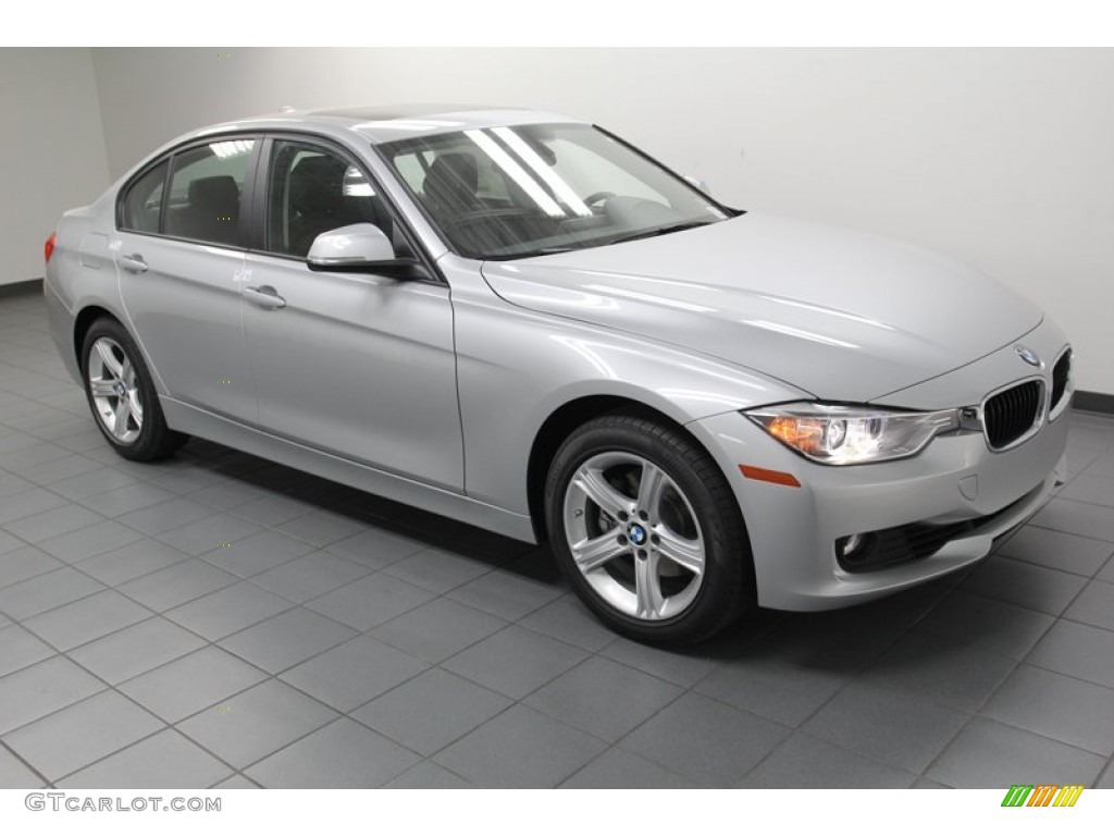 2013 3 Series 328i Sedan - Glacier Silver Metallic / Black photo #6