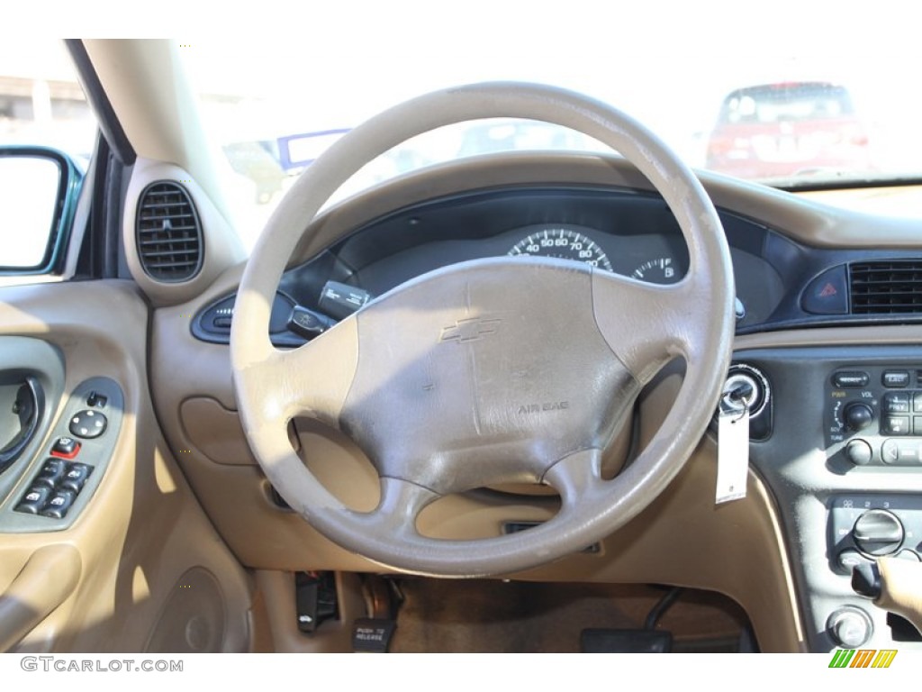 1998 Malibu Sedan - Dark Jade Green Metallic / Medium Oak photo #21