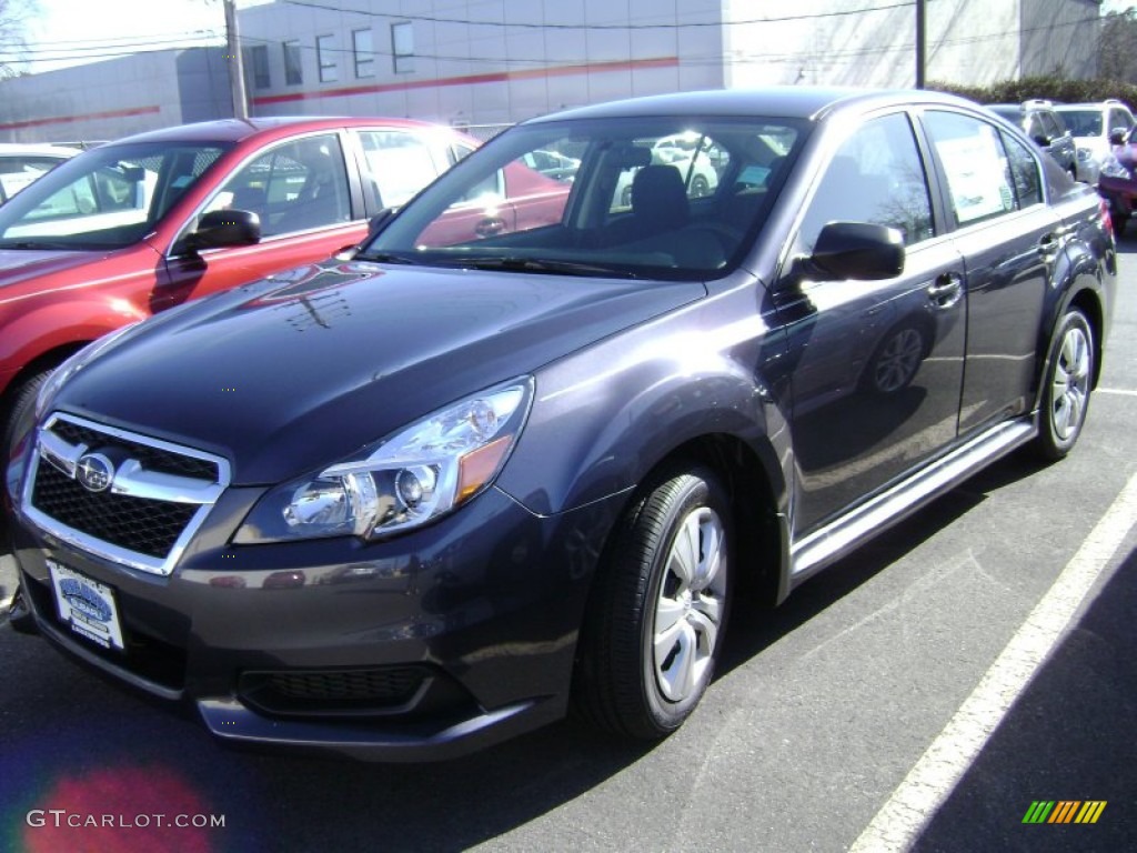 2013 Legacy 2.5i - Graphite Gray Metallic / Black photo #1