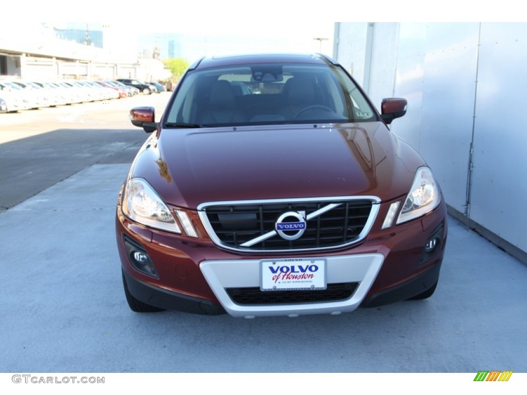 2010 XC60 T6 AWD - Maple Red Metallic / Anthracite photo #2