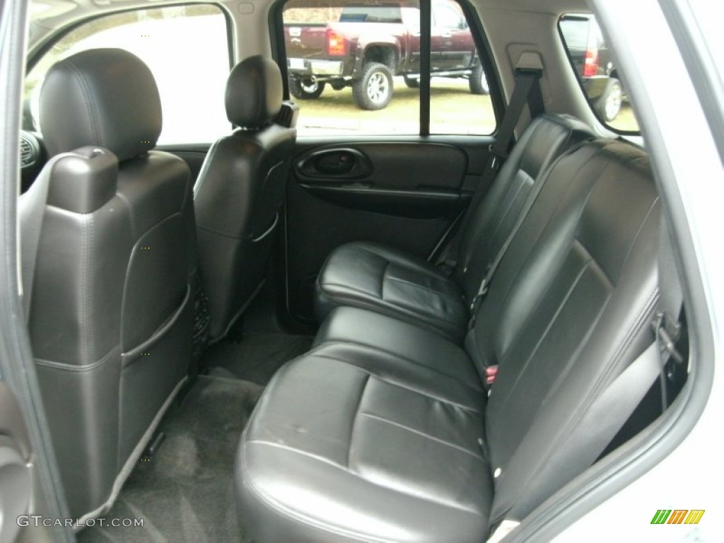 Ebony Interior 2008 Chevrolet TrailBlazer LT 4x4 Photo #78219883