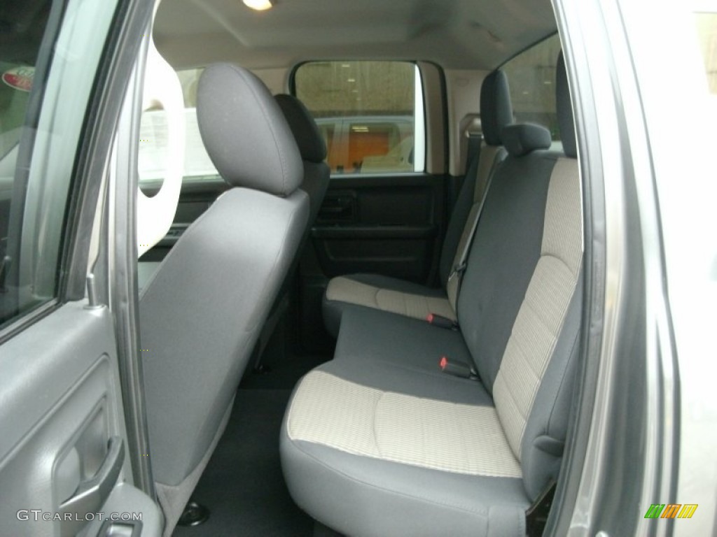 Dark Slate Gray/Medium Graystone Interior 2011 Dodge Ram 1500 SLT Quad Cab 4x4 Photo #78220178