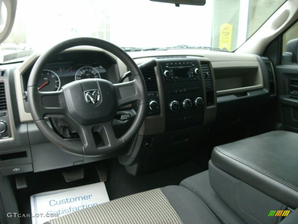 2011 Ram 1500 SLT Quad Cab 4x4 - Mineral Gray Metallic / Dark Slate Gray/Medium Graystone photo #8