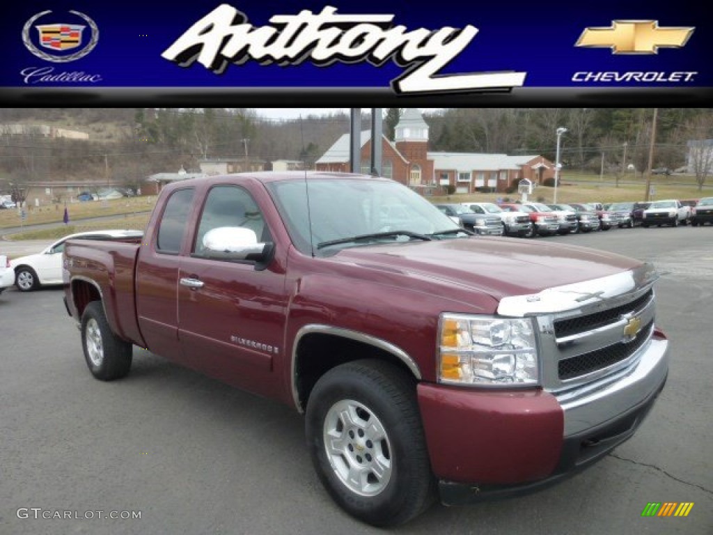 Deep Ruby Metallic Chevrolet Silverado 1500