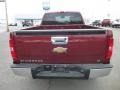 2008 Deep Ruby Metallic Chevrolet Silverado 1500 LT Extended Cab 4x4  photo #6