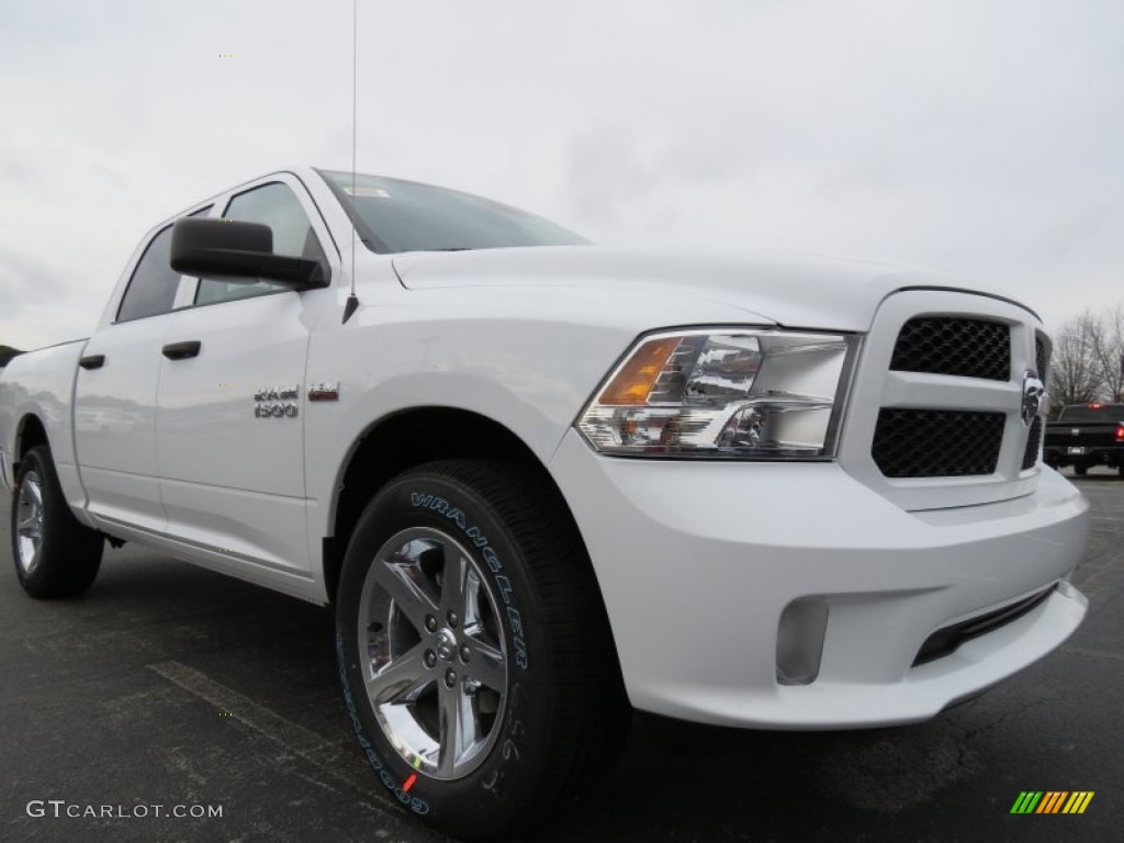 Bright White 2013 Ram 1500 Express Crew Cab Exterior Photo #78220873