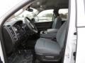 Black/Diesel Gray 2013 Ram 1500 Express Crew Cab Interior Color
