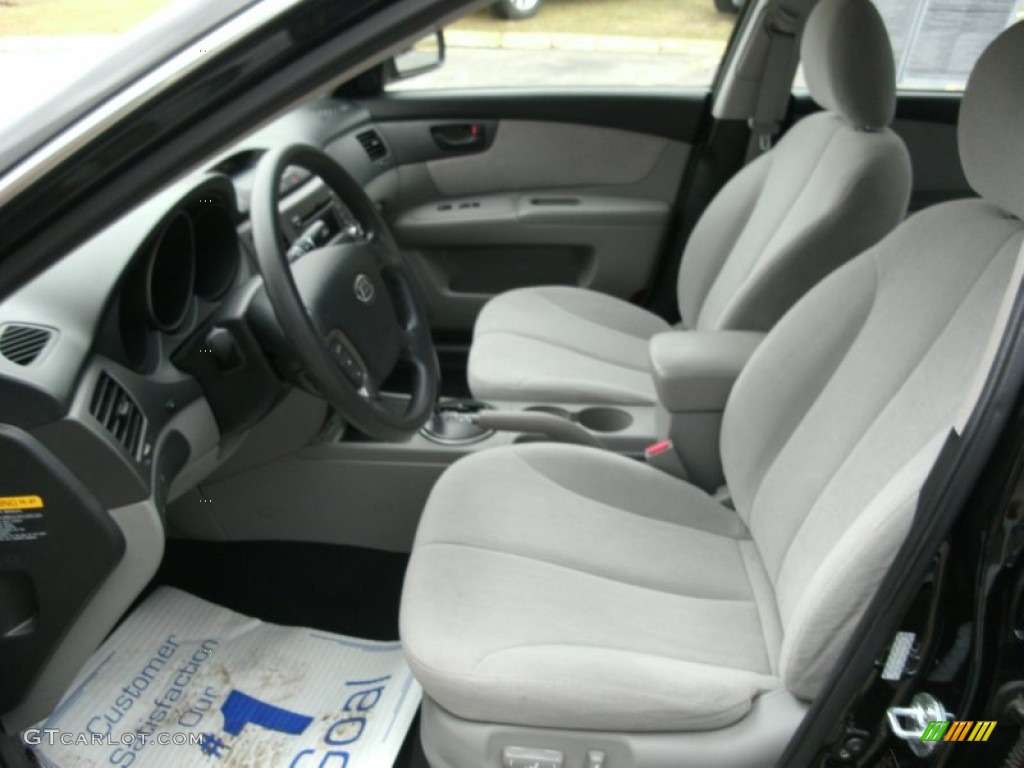 Gray Interior 2010 Kia Optima LX Photo #78221134