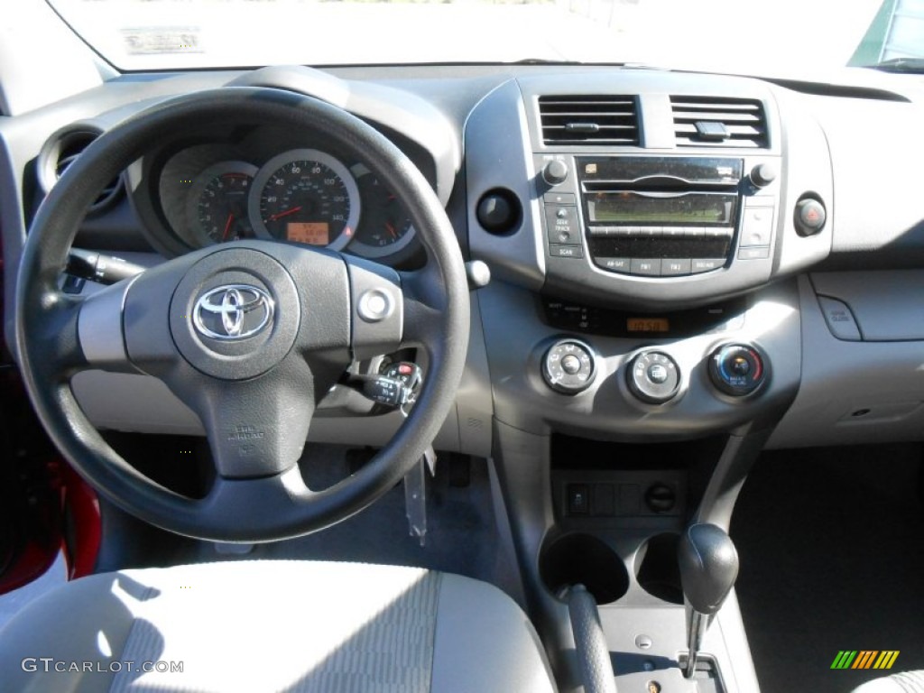 2010 Toyota RAV4 I4 Ash Gray Dashboard Photo #78221167