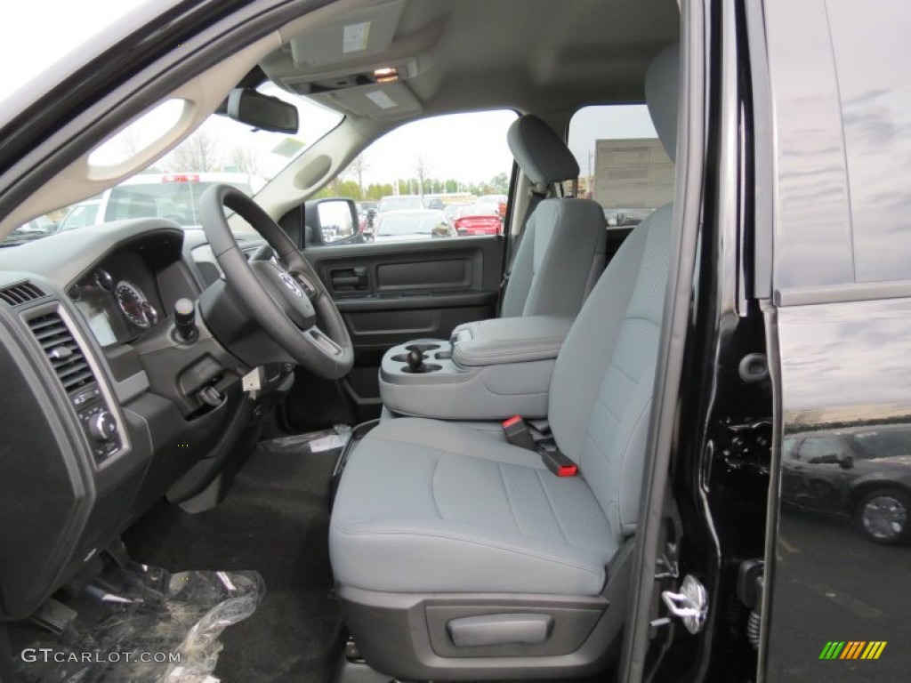 Black/Diesel Gray Interior 2013 Ram 1500 Express Crew Cab Photo #78221253
