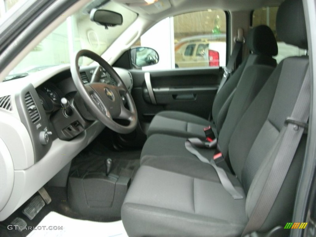 2010 Chevrolet Silverado 1500 LS Crew Cab 4x4 Front Seat Photo #78221485