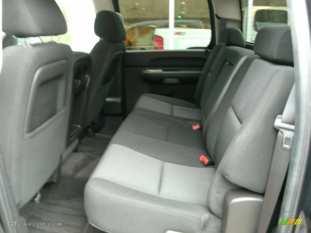 2010 Chevrolet Silverado 1500 LS Crew Cab 4x4 Rear Seat Photo #78221502