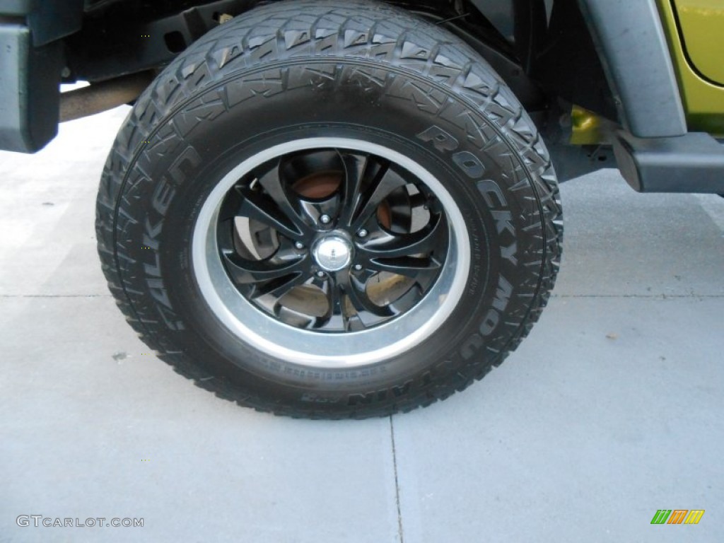 2008 Jeep Wrangler Unlimited X 4x4 Custom Wheels Photo #78221677