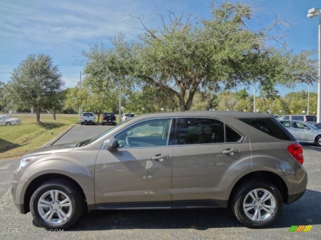 Mocha Steel Metallic 2012 Chevrolet Equinox LT Exterior Photo #78222478