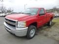 Victory Red 2013 Chevrolet Silverado 2500HD Work Truck Regular Cab 4x4 Exterior