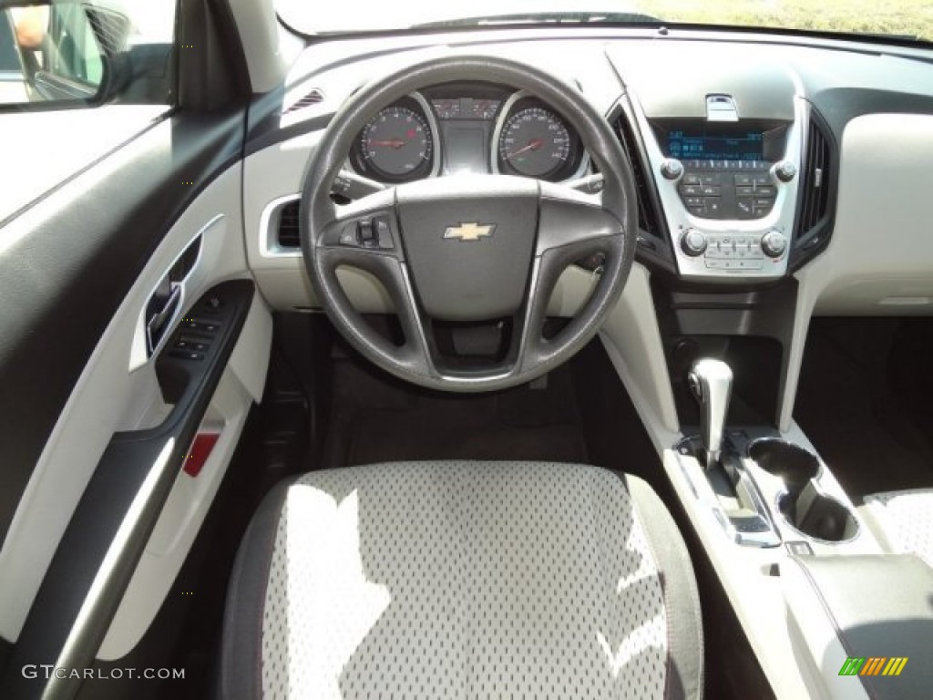 2012 Chevrolet Equinox LT Light Titanium/Jet Black Dashboard Photo #78222567
