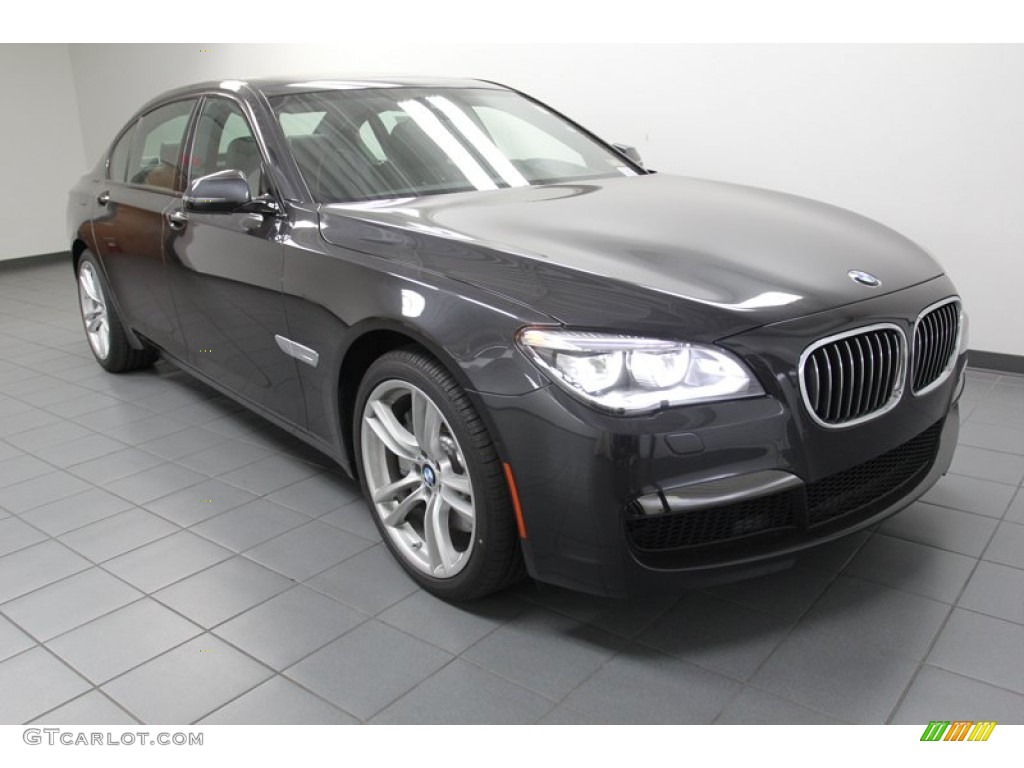 2013 7 Series 750Li Sedan - Dark Graphite Metallic II / Black photo #1