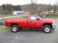 Victory Red - Silverado 2500HD Work Truck Regular Cab 4x4 Photo No. 8