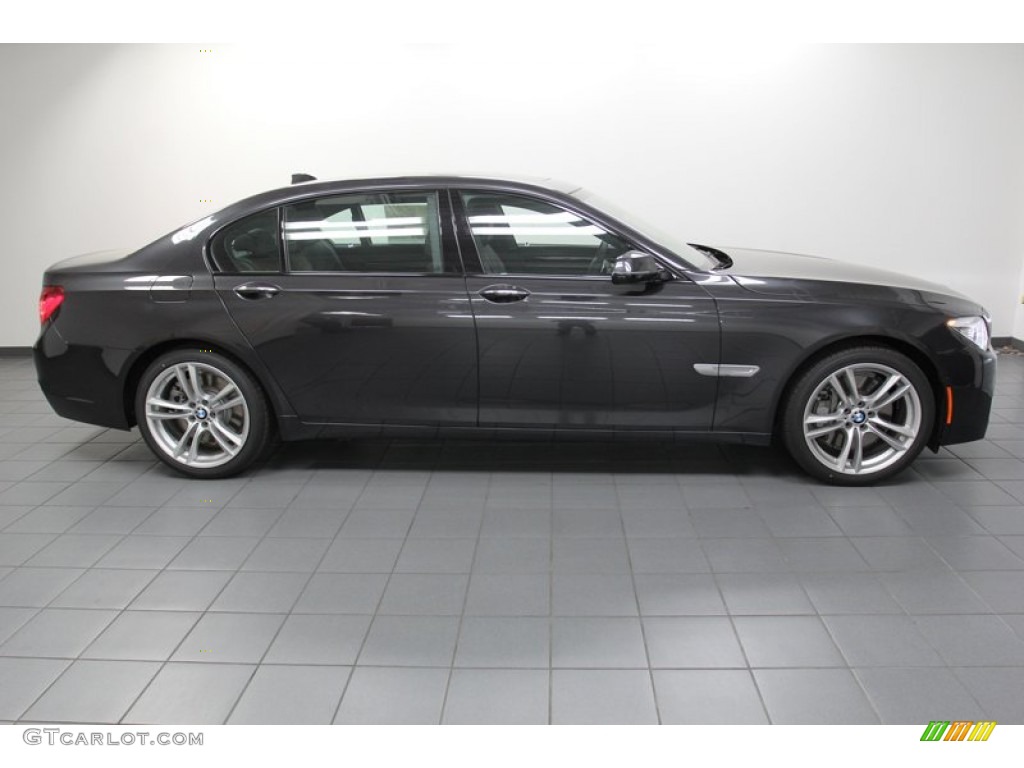 Dark Graphite Metallic II 2013 BMW 7 Series 750Li Sedan Exterior Photo #78222631
