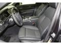 Black Front Seat Photo for 2013 BMW 7 Series #78222661
