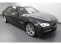 Dark Graphite Metallic II 2013 BMW 7 Series 750Li Sedan Exterior