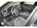 Black 2013 BMW 7 Series 750Li Sedan Interior Color