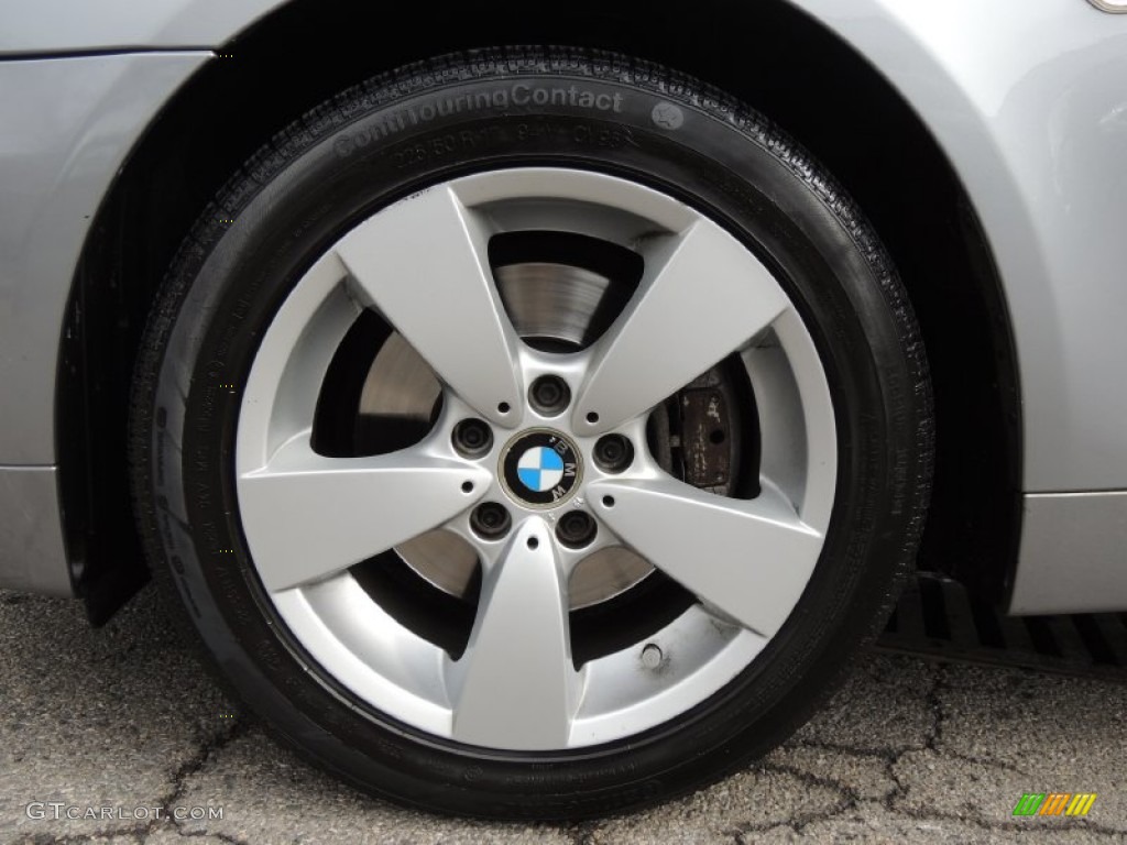 2007 BMW 5 Series 525xi Sedan Wheel Photos