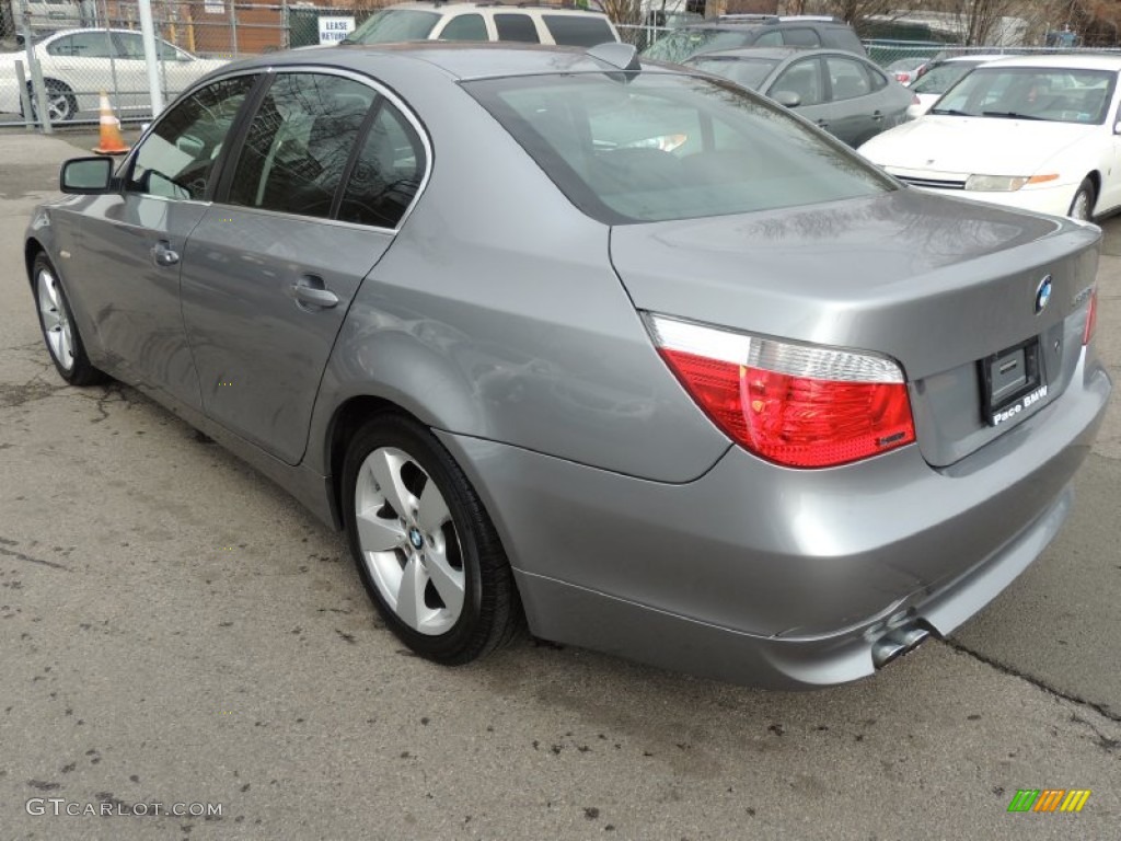 Silver Grey Metallic 2007 BMW 5 Series 525xi Sedan Exterior Photo #78223440