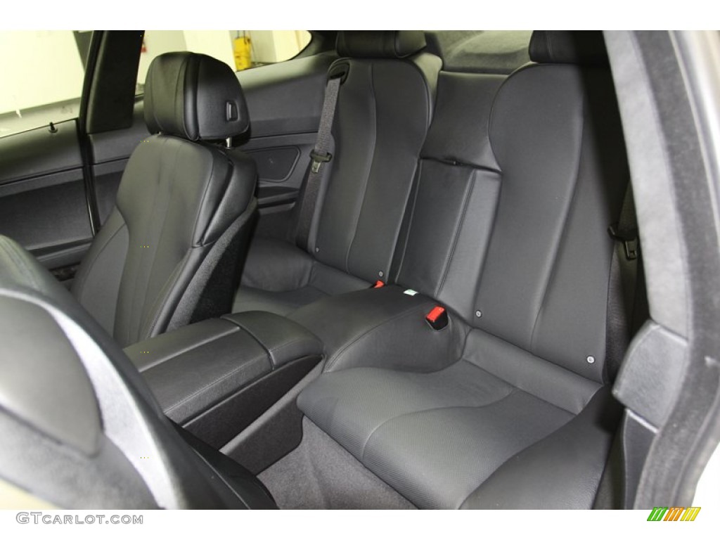 Black Interior 2013 BMW 6 Series 640i Coupe Photo #78223558