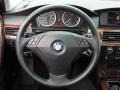 Black Steering Wheel Photo for 2007 BMW 5 Series #78223686