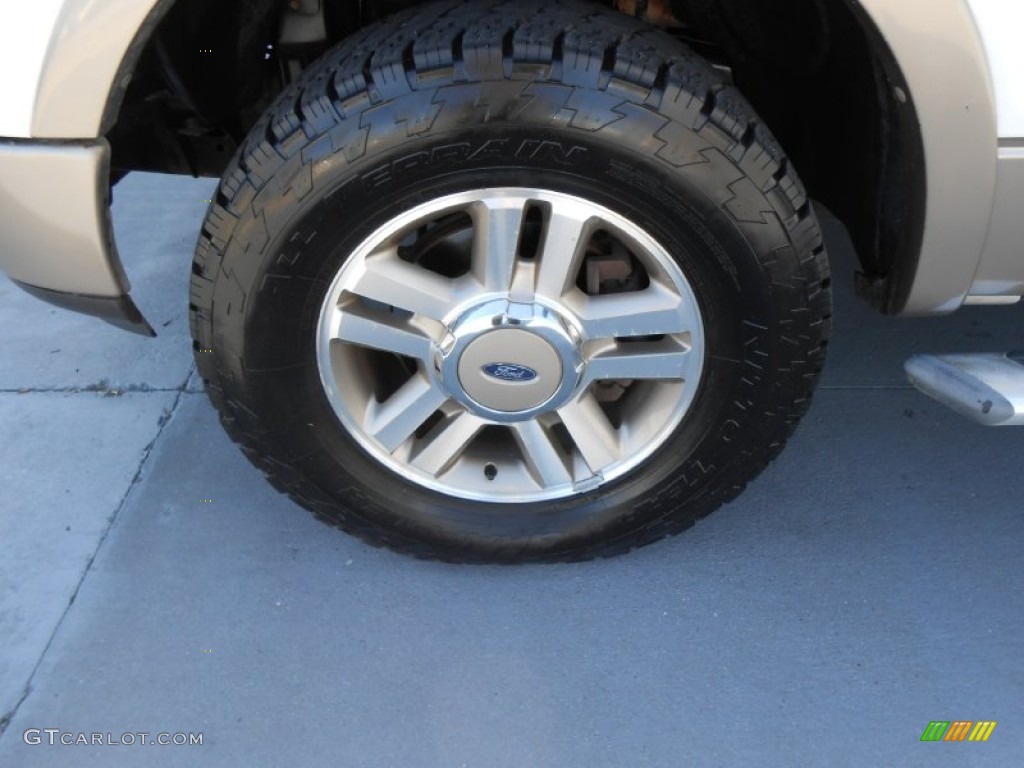 2005 Ford F150 Lariat SuperCrew 4x4 Wheel Photo #78223793