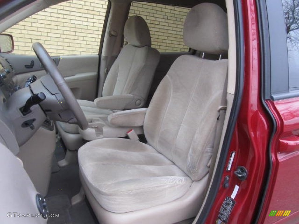 2008 Sedona EX - Claret Red Metallic / Beige photo #8