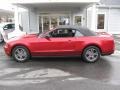 2012 Red Candy Metallic Ford Mustang V6 Premium Convertible  photo #4
