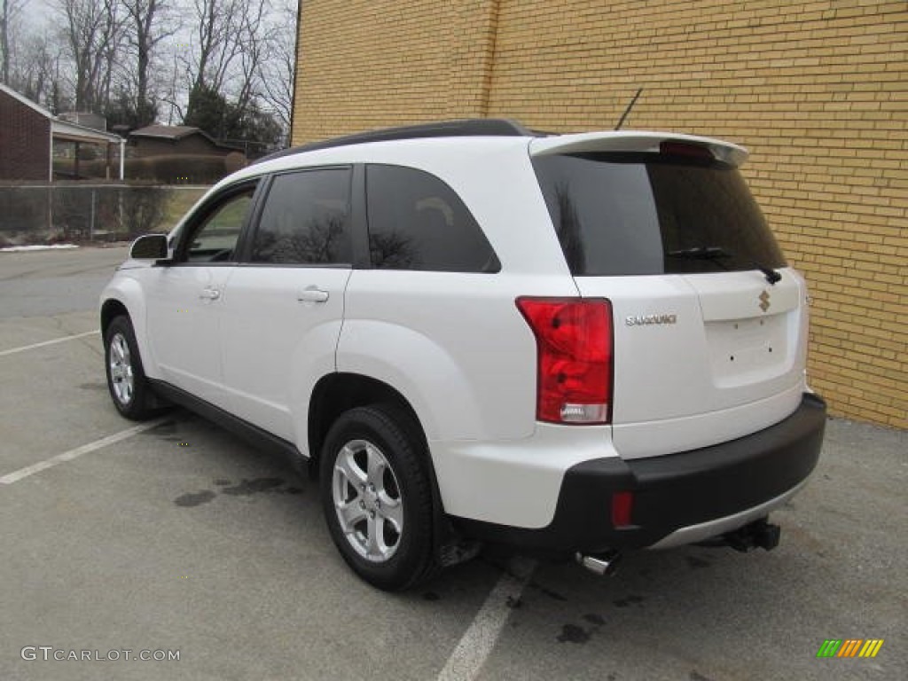 Pearl White Tri Coat Metallic 2009 Suzuki XL7 Luxury AWD Exterior Photo #78224209