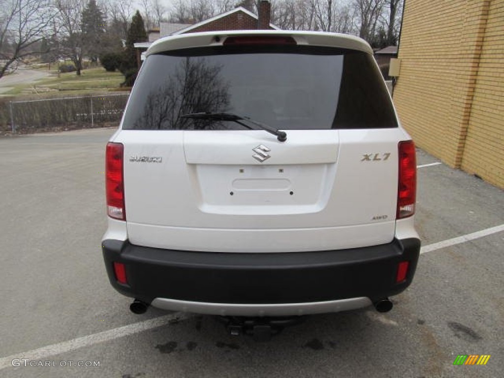 Pearl White Tri Coat Metallic 2009 Suzuki XL7 Luxury AWD Exterior Photo #78224237