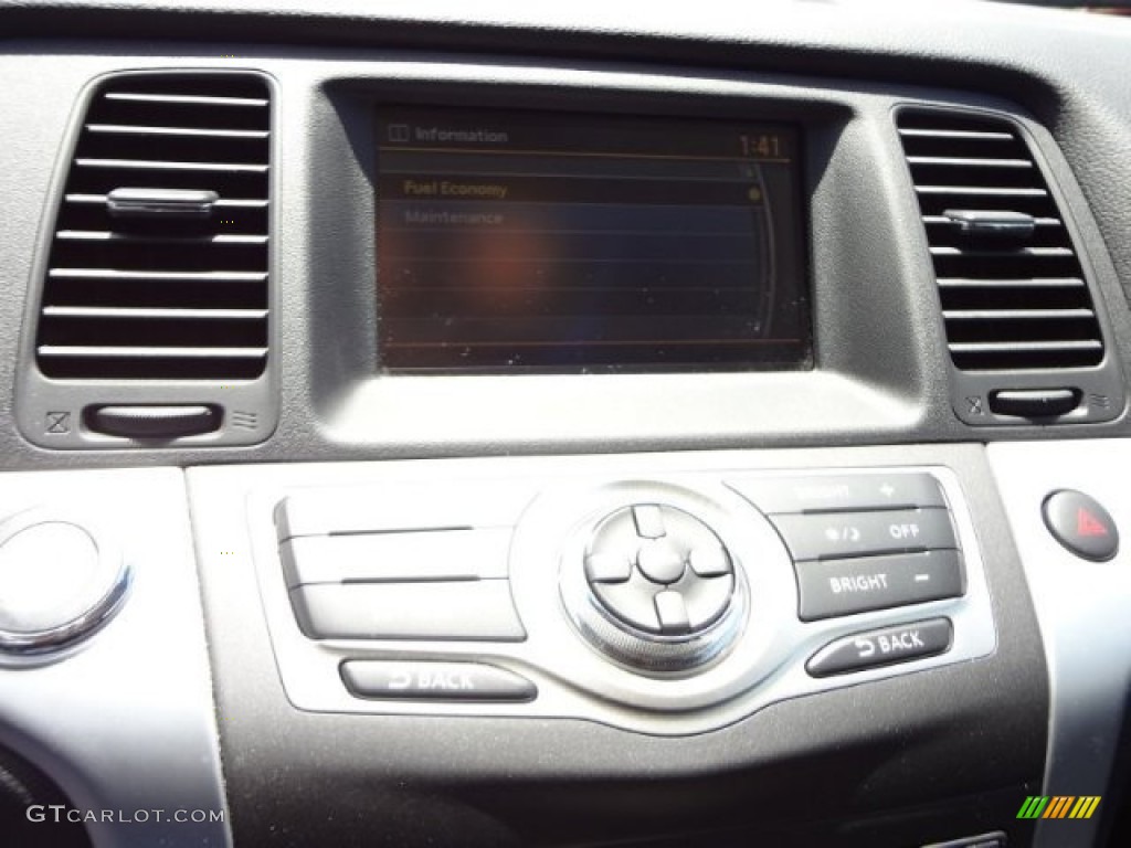 2010 Murano SL - Brilliant Silver Metallic / Black photo #19