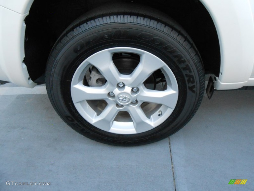 2011 RAV4 V6 Limited - Super White / Ash photo #13