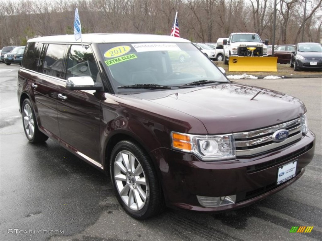 2011 Flex Limited AWD EcoBoost - Bordeaux Reserve Red Metallic / Charcoal Black photo #1
