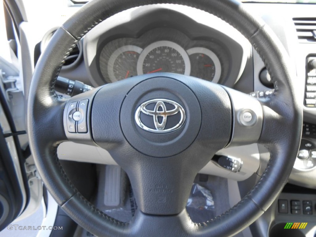 2011 RAV4 V6 Limited - Super White / Ash photo #41