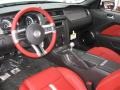 Brick Red/Cashmere Accent 2013 Ford Mustang GT Premium Coupe Interior Color