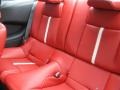 Brick Red/Cashmere Accent Rear Seat Photo for 2013 Ford Mustang #78225320