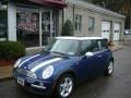 2002 Indi Blue Metallic Mini Cooper Hardtop  photo #1