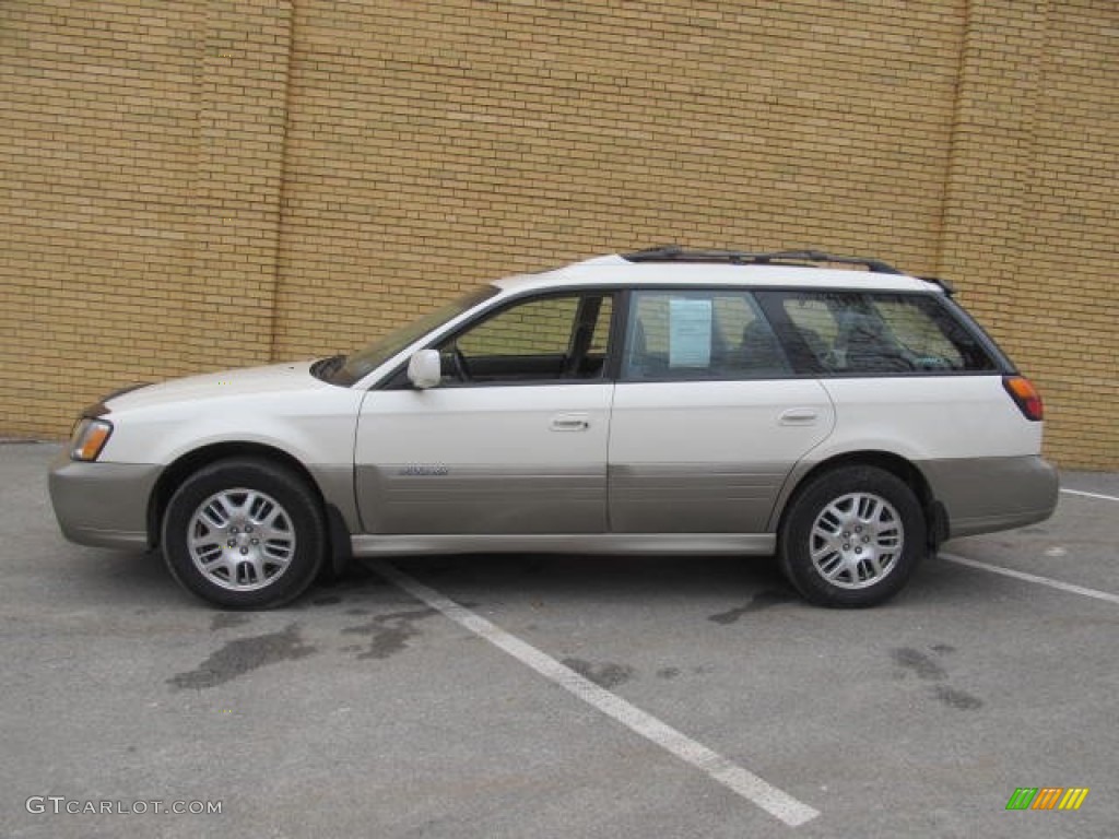 White Frost Pearl 2004 Subaru Outback Limited Wagon Exterior Photo #78225679