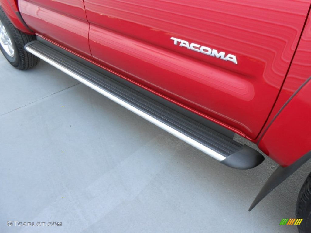2009 Tacoma V6 SR5 PreRunner Double Cab - Barcelona Red Metallic / Sand Beige photo #16