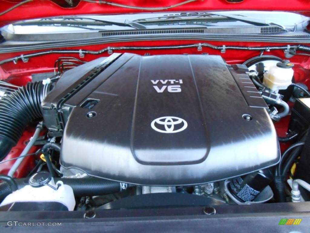 2009 Toyota Tacoma V6 SR5 PreRunner Double Cab Engine Photos