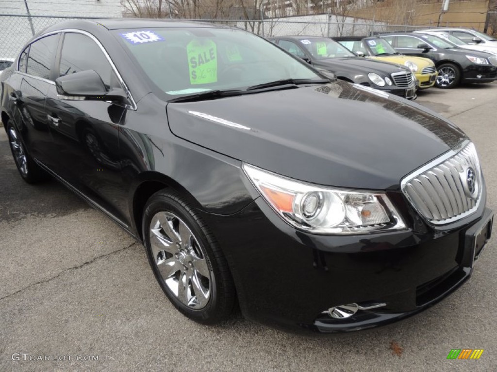 Carbon Black Metallic 2010 Buick LaCrosse CXS Exterior Photo #78225885