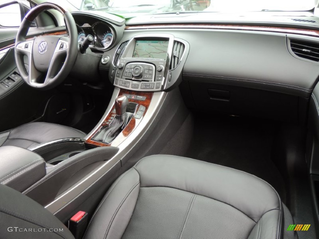 2010 Buick LaCrosse CXS Ebony Dashboard Photo #78225939