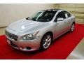 2012 Brilliant Silver Nissan Maxima 3.5 SV Premium  photo #3